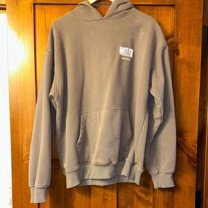 White Fox Boutique Blue/ Gray Hoodie